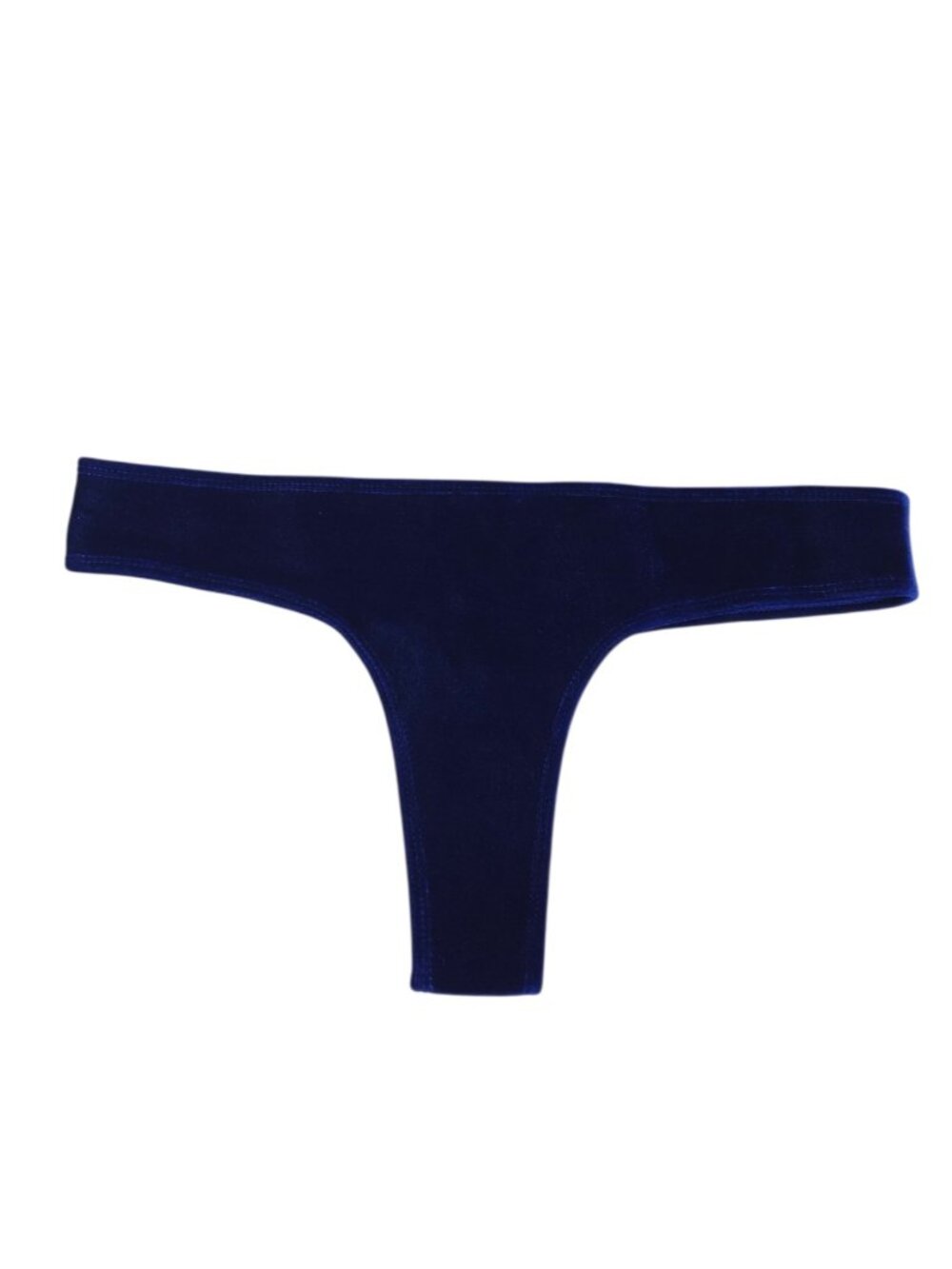 Hoaka Swimwear Royal Velvet Bottoms, Bootykini, Cheeky, Blue, Size Medium